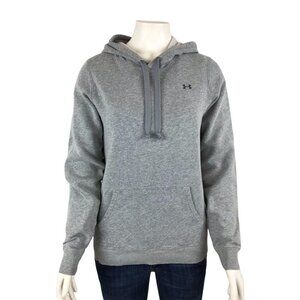 Under Armour Womens Hoodie XS Loose Cold Gear Gray Sweatshirt
